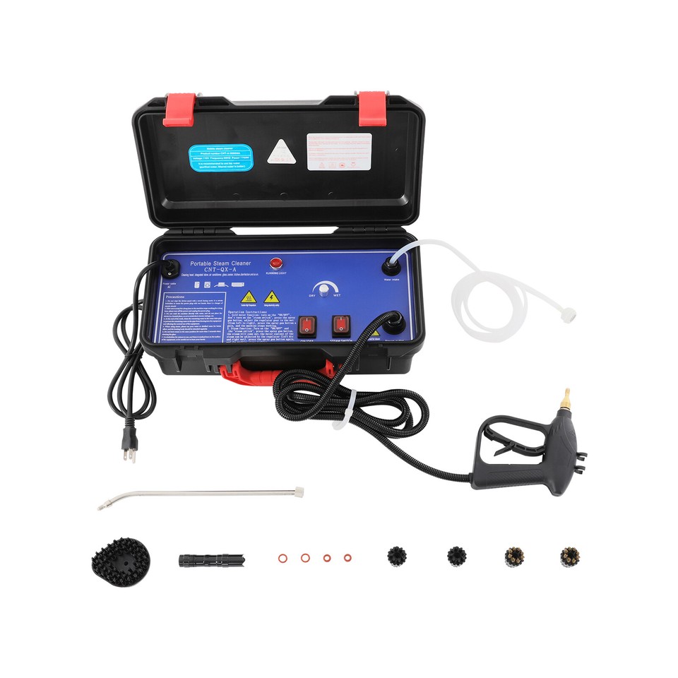 1700W Car Detailing Steam Cleaner Vehicle Dirt Removal Portable