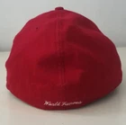 Chapeau laine rouge logo FW11 Supreme Loro Piana Box New Era taille 7 5/8 vintage 2011