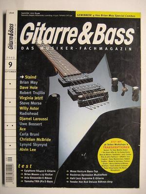 GITARRE & BASS 2003 # 9 - BRIAN MAY ROBERT TRUJILLO STEVE MORSE ALVIN LEE LYNYRD