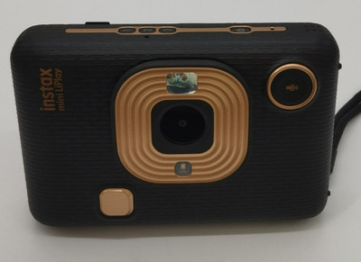 ''N Mint!''! Fujifilm Instax Mini LiPlay Hybrid Sofortbildkamera Elegant Schwar...