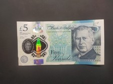 King Charles £5 Five Pound Note CA33 569593