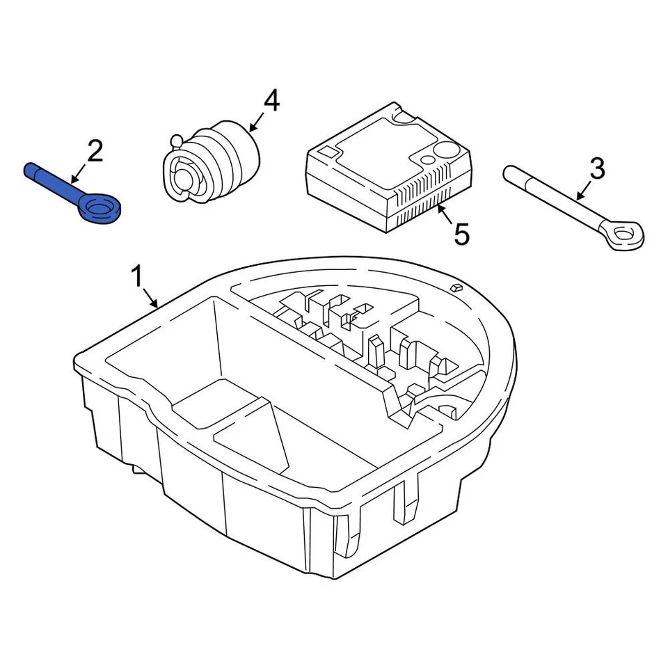 For Kia Forte5 2014-2018 Kia 091470X000 Rear Tow Hook Foto 3 de 3
