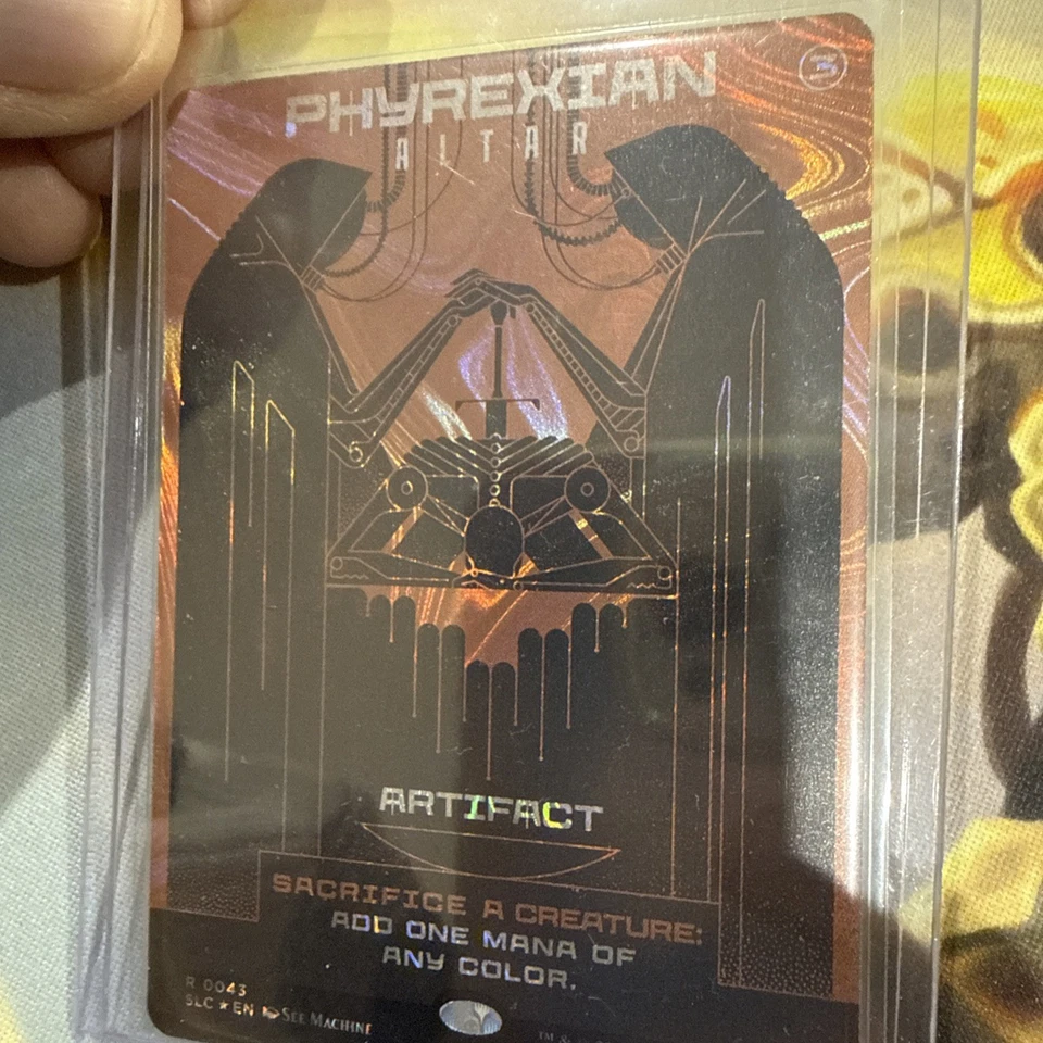 Phyrexian Altar ✨️Halo Foil✨️ Encyclopedia of Magic Secret Lair MTG - Image 3 of 3
