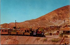 Calico Ghost Town California Steam Train Railroad Mining Camp Postcard