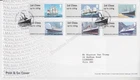 GB ROYAL MAIL FDC 2018 POST & GO ROYAL MAIL HERITAGE MAIL BY SEA SOUTHAMPTON