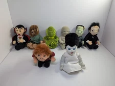 Universal Studios Monster CVS 1999 Stuffin Halloween Plush Doll Set of 8 Scary