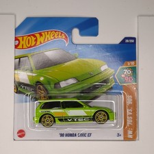 Hot Wheels Mattel 2025 '90 Honda Civic EF (col 2) 28/250 HW '70s VS '90s 1/10