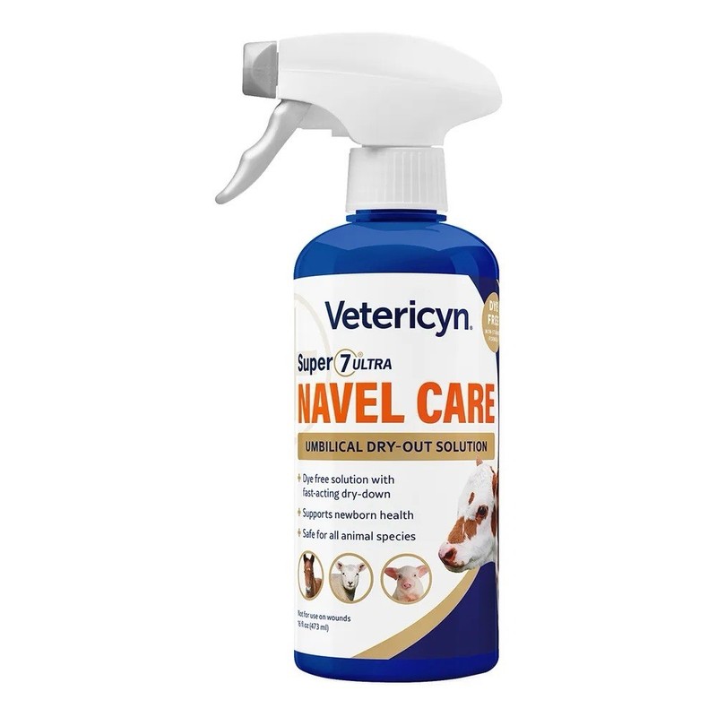 Vetericyn Super 7 Ultra Navel Care Umbilical Cord Dry Out Solution 16oz