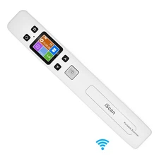 iScan Handheld Portable Scanner 1050 DPI WiFi A4 Document Scanner Rechargeable