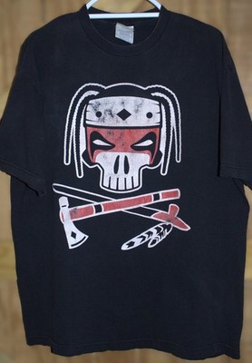 ABK Anybody Killa Hatchet Warrior T‑Shirt XL Black Psychopathic