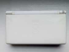 Nintendo DS Lite Handheld Console Polar White - TESTED + Nice Screens!