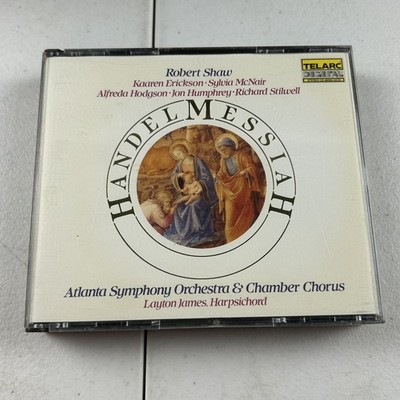 Handel - Messiah CD 1984 Atlanta Symphony Shaw Classical Telarc