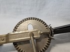 Vintage Farmhouse Kitchen Utensil Red Wood Handle High Speed Egg Beater Mixer — photo 9