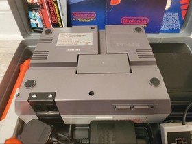 Nintendo NES Action  Set complete with Manuals and case - MINT CONDITION