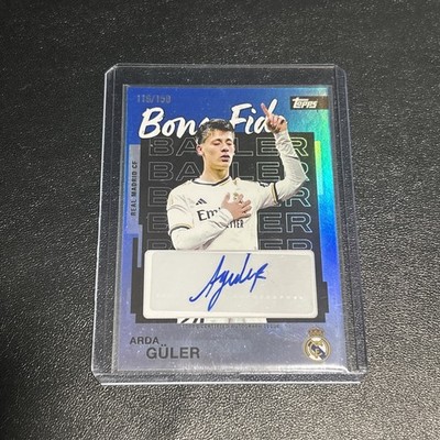 Topps Real Madrid Team Set 2025/26 Arda Güler BONA FIDE BALLER Autograph /150