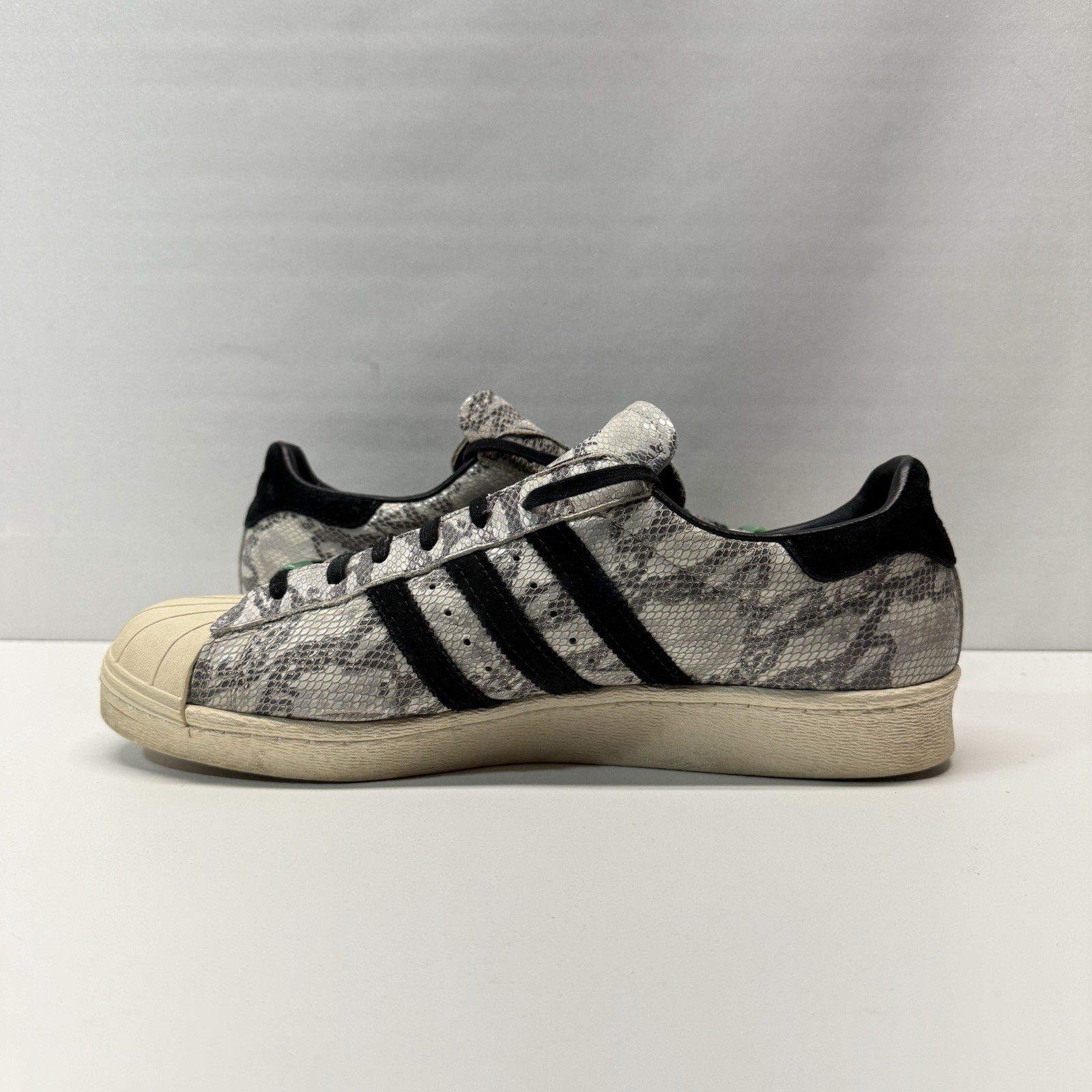 adidas Men Python Superstar Jade Snakeskin Sneake… - image 4