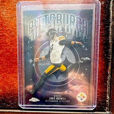 2025 Topps Chrome Chris Boswell ACT-25 Pittsburgh Steelers All-Chrome Insert
