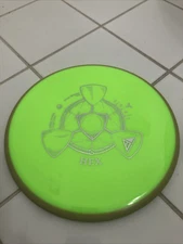 NEW Axiom/MVP Neutron Hex, 176g, bright green with tan rim