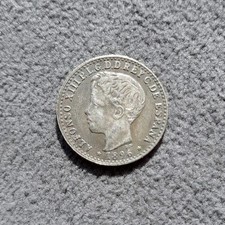 1896 Puerto Rico 10 Centavos Alfonso XIII Spanish Colony Coin KM21