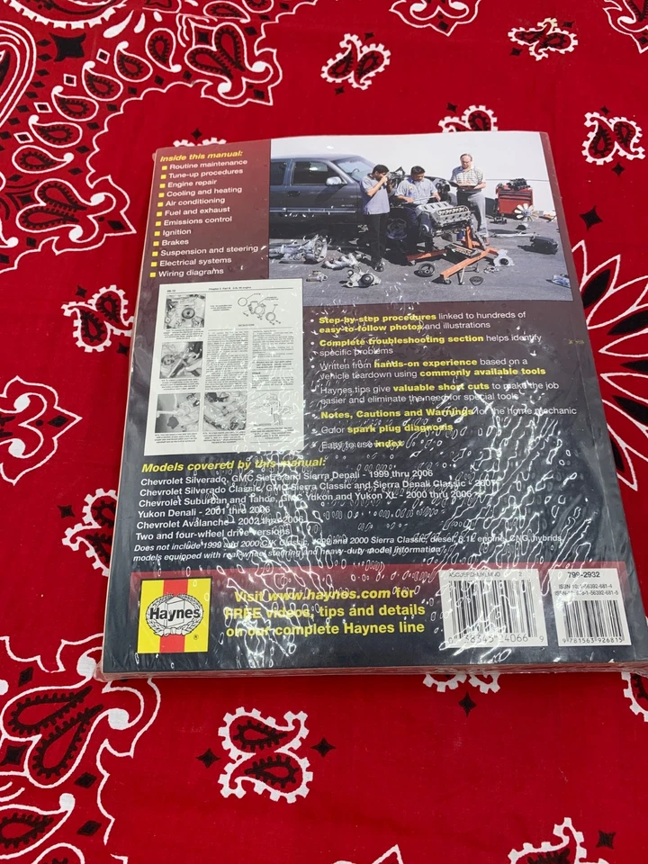 Руководство по ремонту Haynes Chevrolet Silverado GMC Sierra 1999 - 2006 2WD 4WD - Изображение 2 из 2