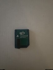 Playstation 2 PS2 8MB Memory Card Magic Gate Clear Blue Mad Catz