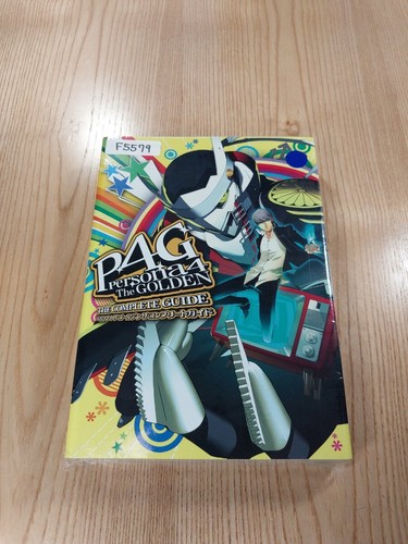 Persona 4 The Golden Guidebook PS Vita Used, Free Shipping