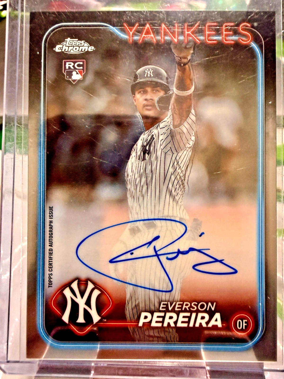 2024 Topps Chrome - Everson Pereira (RC) Auto - RA-EP