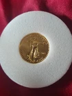 2015 $5 Dollar American Gold Eagle Liberty 1/10 Oz Gold Bullion Coin