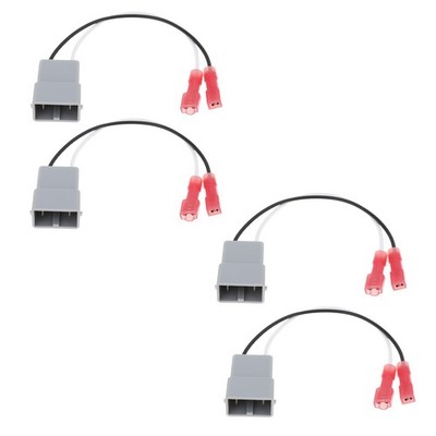 VGOL 4 Stück 2 Pin Auto Tür Lautsprecher Kabelbaum Stecker CT55-HD01... 