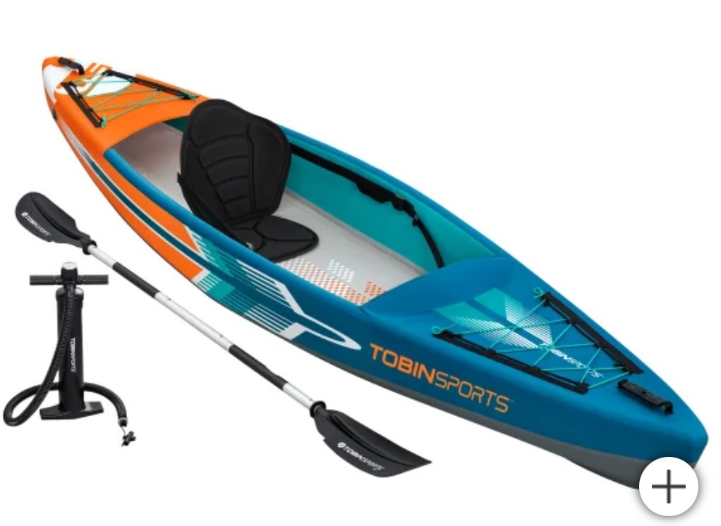 Tobin Sports Breakwater Pro X1 Inflatable Kayak 12 ft New In Box