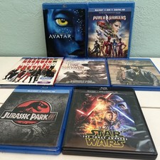 Blu Ray Lot - 7 Action Movies - Avatar, Power Rangers & More - FREE SHIPPING