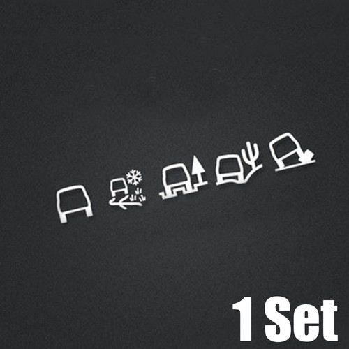 Funny Vehicle Hood Side Window Door Decal Terrain Sign Icon Reflective Sticker ~ - Picture 11 of 13