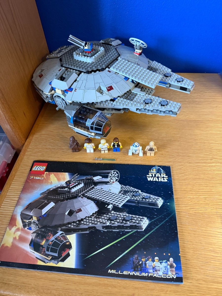   MILLENNIUM PLAQUETTEセット LEGO Star Wars 7190 Millennium Falcon | eBay