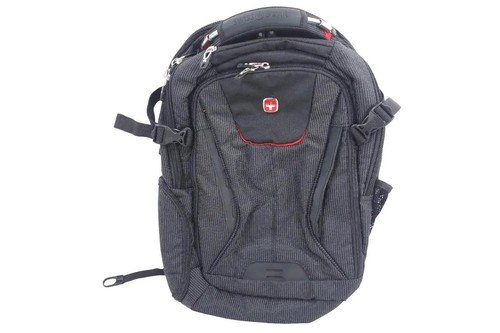 Swissgear 5358 USB Scan Smart Laptop Backpack Dotted Black - Free Shipping - 第 1/5 張圖片