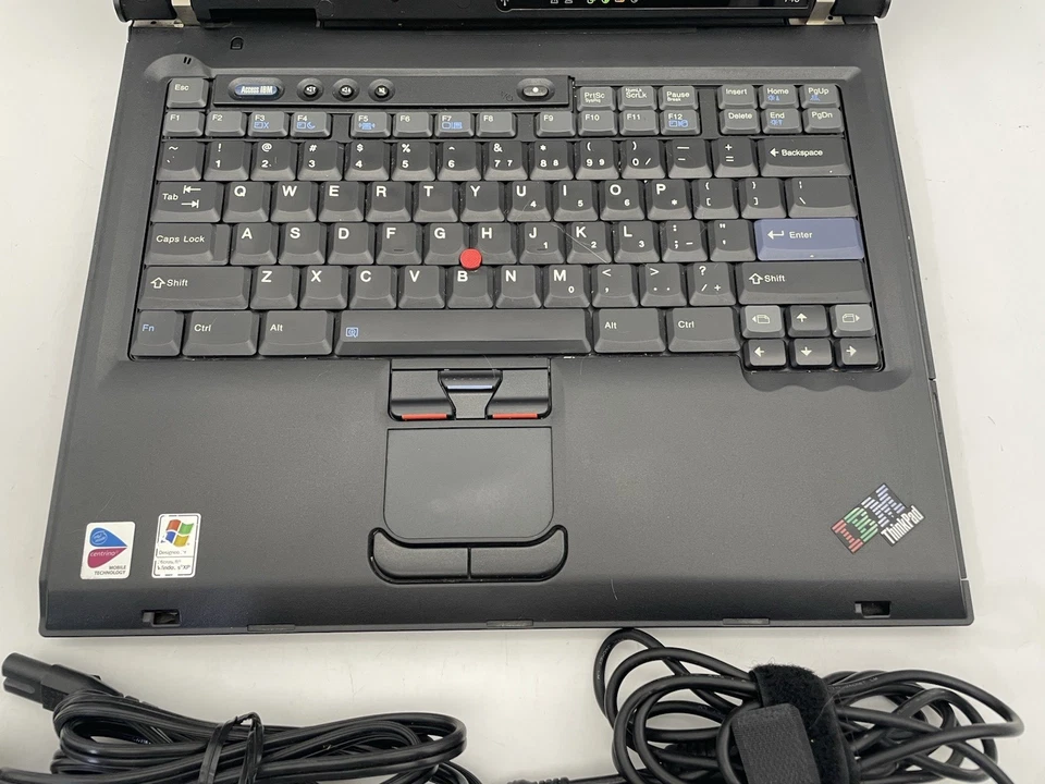 🔥🔥🔥Laptop Lenovo IBM Thinkpad T43 2669 15"" Intel Pentium & Win XP Pro (SP3) Foto 4 de 4