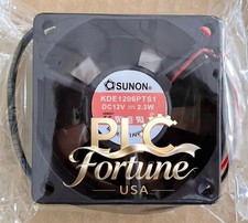 1PCS Brand New SUNON KDE1206PTS1 Cooling Fan 6025 6CM 12V 2.3W 2-Wire Fast Ship