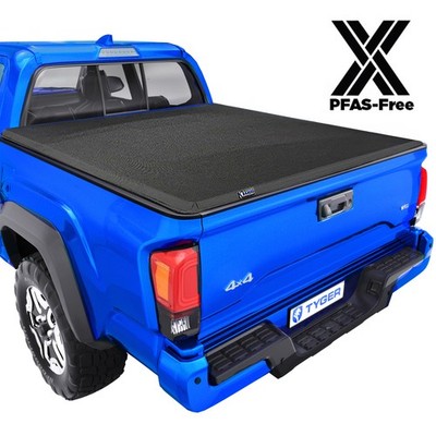 TYGER T3X Soft Tri-Fold in Fabric Tonneau Cover for 16-23 Tacoma 6' Bed