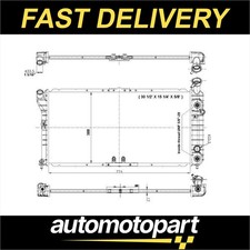 NRF Radiator 56001 52472846 Premium OE Quality Part