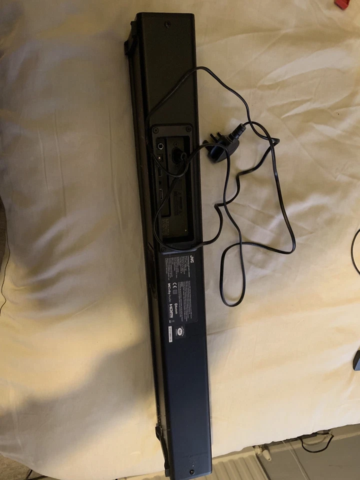 JVC TH-D131B 120w 2.1 Bluetooth All-In-One Soundbar With Built-In Subwoofer used - Image 2 of 4