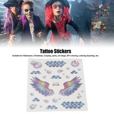 Colorful Tattoo Stickers Rich Pattern DIY Facial Makeup Tattoo Stickers