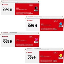 Canon 069H High Set Toner Black,Cyan,Magenta,Yellow 