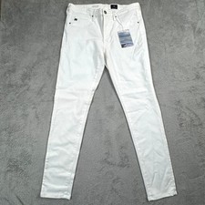 NWT AG Adriano Goldschmied Legging Ankle White Super Skinny Jeans Tag Size 29