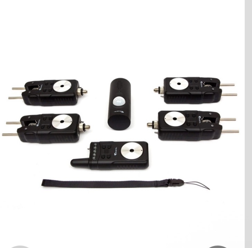 Fishing Bite Alarm Set 4+1 | Wireless Carp Bite Indicators with Receiver | Case  - Picture 4 of 4