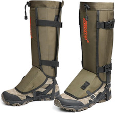 Snake Gaiters, Waterproof Snake Guard Chaps, Snake Bite Protection for Lower Leg