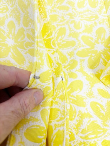 Kasper "Field Of Blooms" Sz 14 Yellow White Floral Blazer Lined RV $99 NWT - Picture 4 of 13