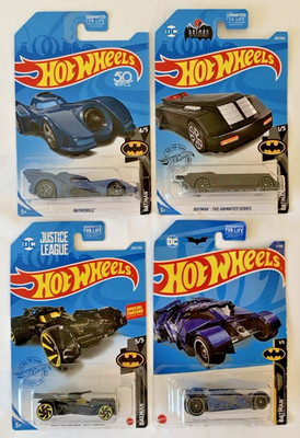 2018/2019/2021/2022 Hot Wheels Batman Batmobile TREASURE HUNT TH lot DC MIP