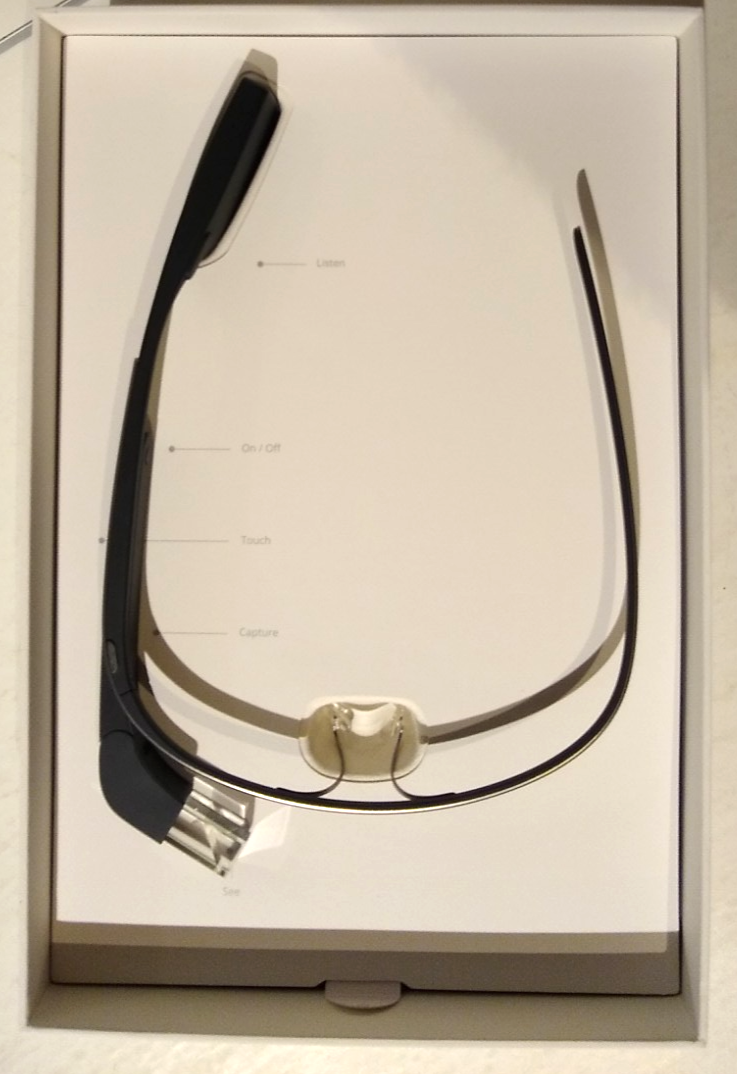Google Glass Explorer Edition XE-C Frame Prism Earbud Case, Gift