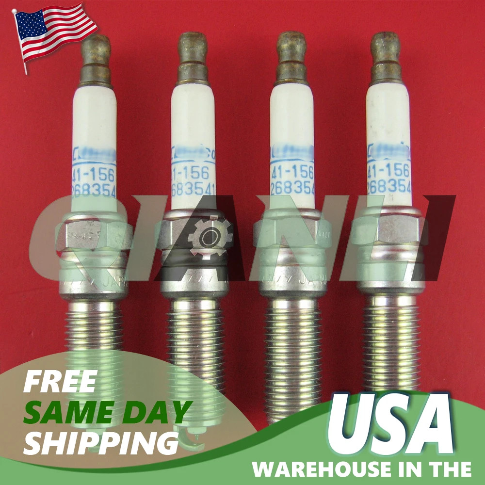 Genuine OEM AC Delco GM Spark Plugs Iridium  - SET of 4 - 12683541