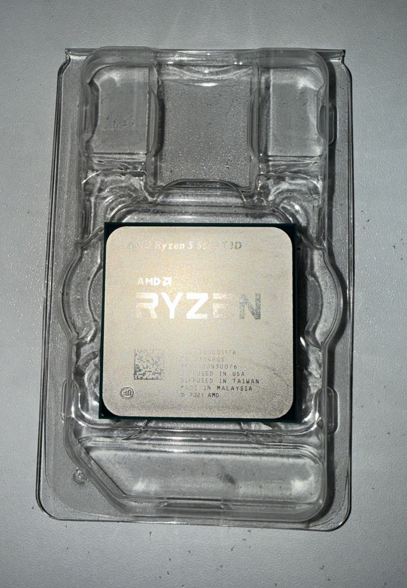 AMD Ryzen 5 5600X3D 3.30GHz 6-Core 12-Thread AM4 cpu For Parts | eBay