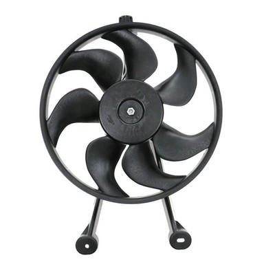 TRQ Left Radiator Cooling Fan Assembly Drivers Side Compatible with 1993 Cadilla